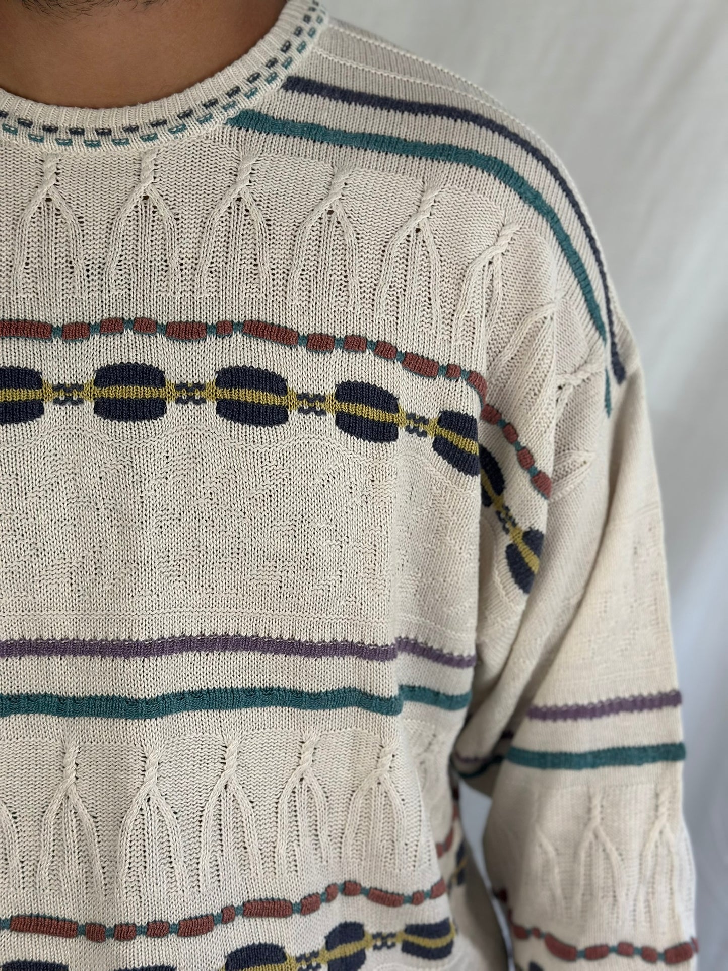 Vintage Patterned Sweater