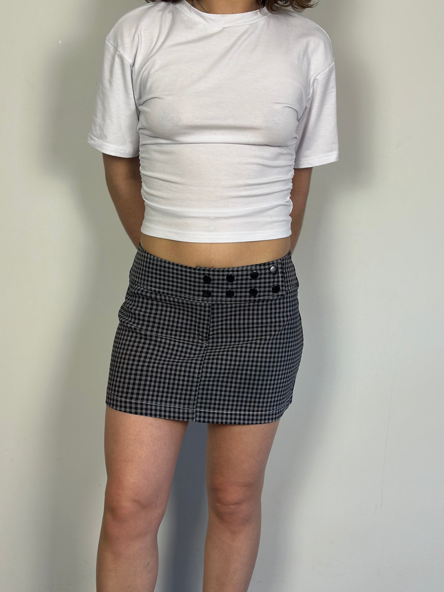 Mini Plaid Skirt