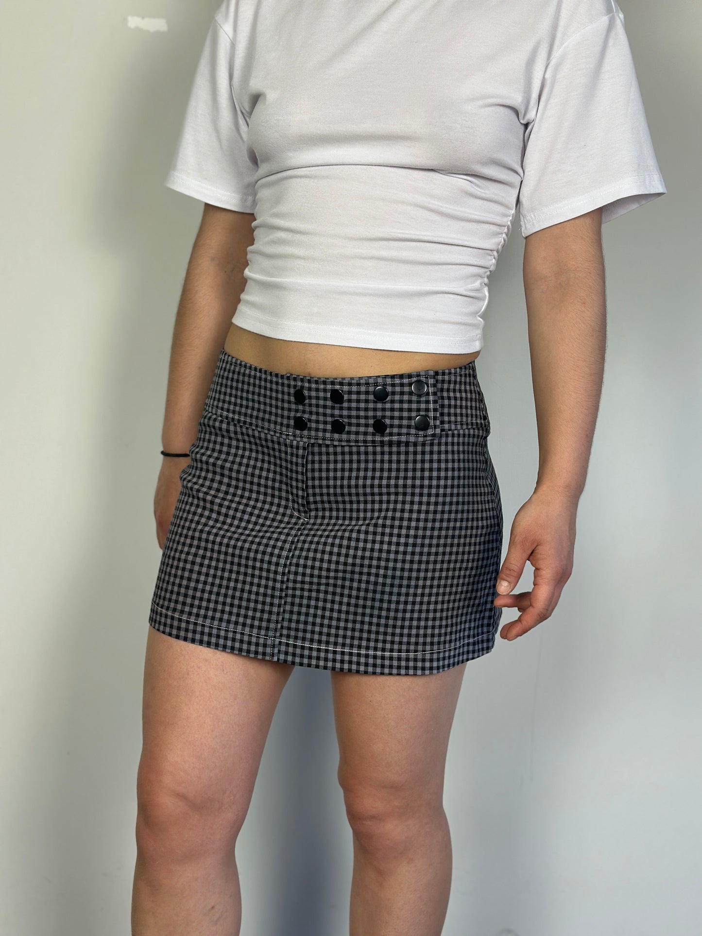 Mini Plaid Skirt