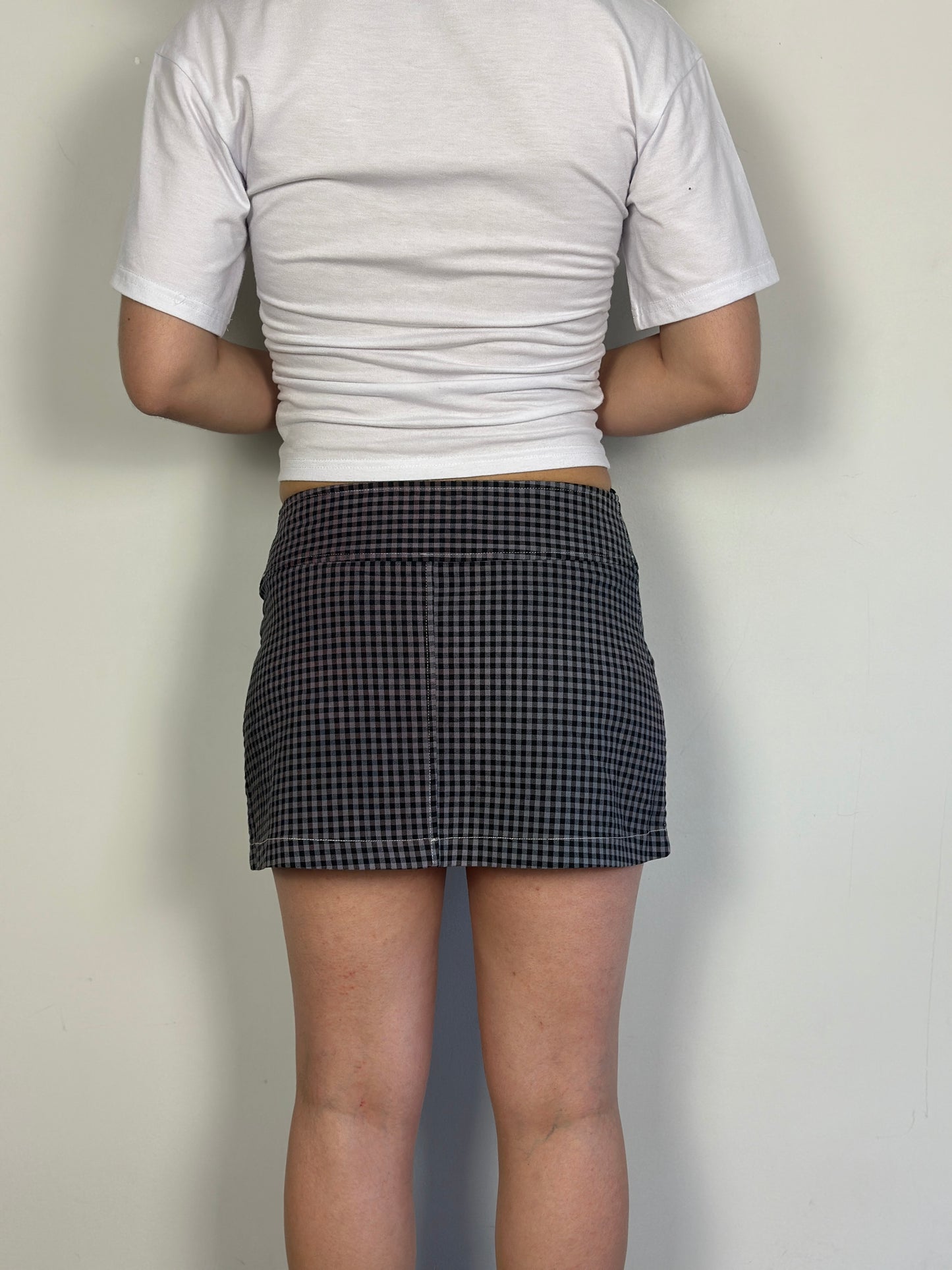Mini Plaid Skirt