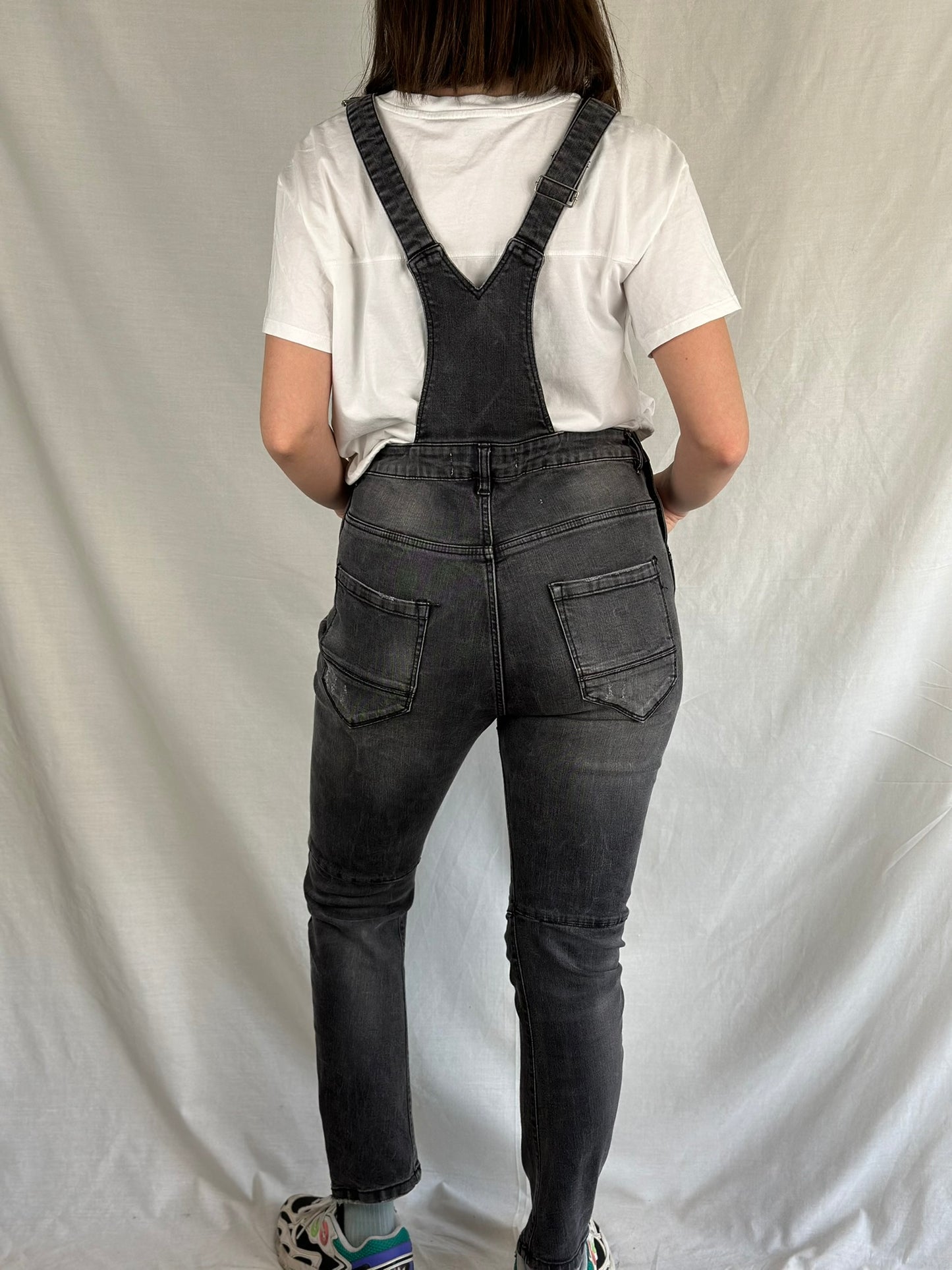 Denim Black Overall