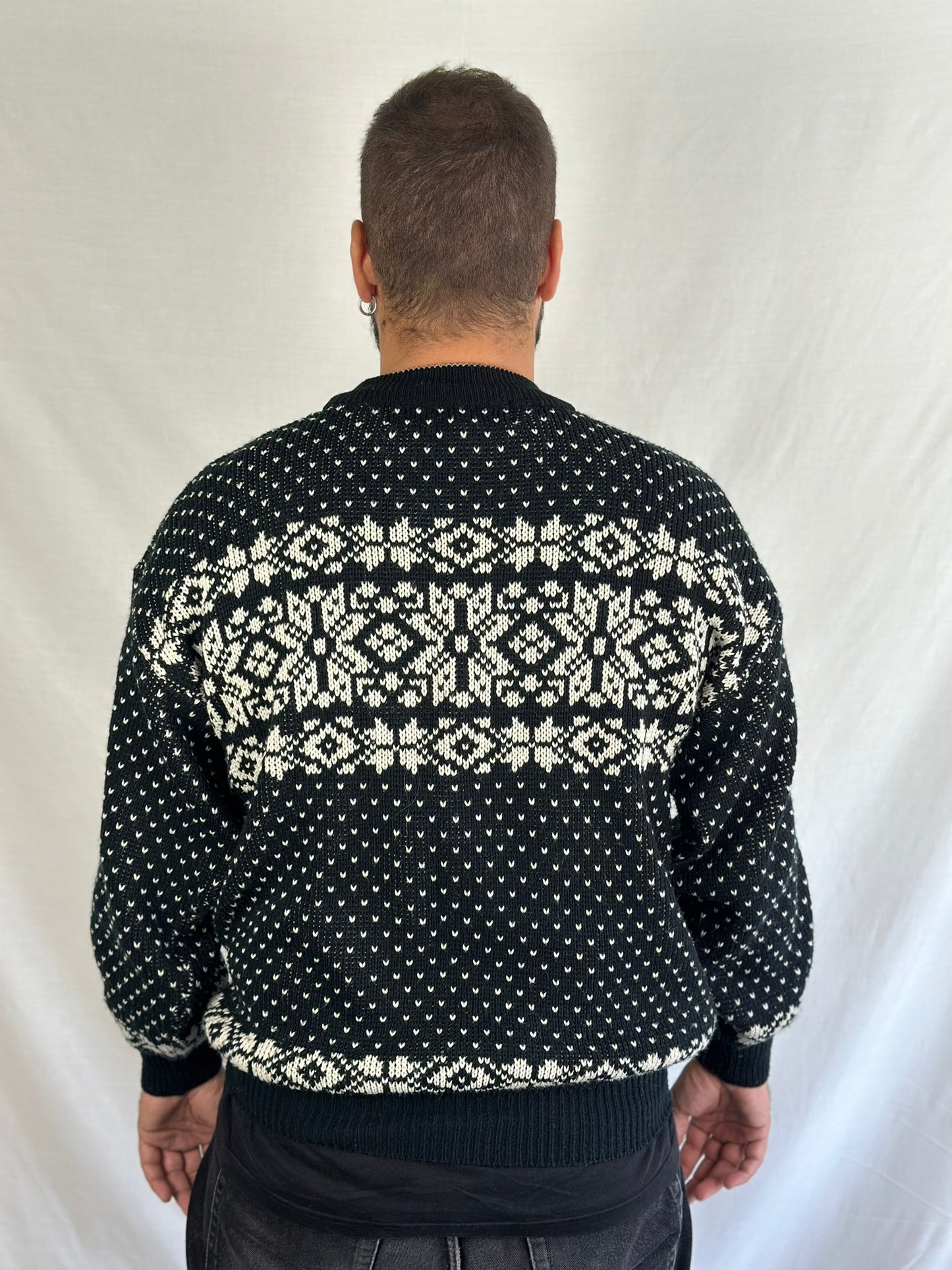 Vintage Patterned Sweater