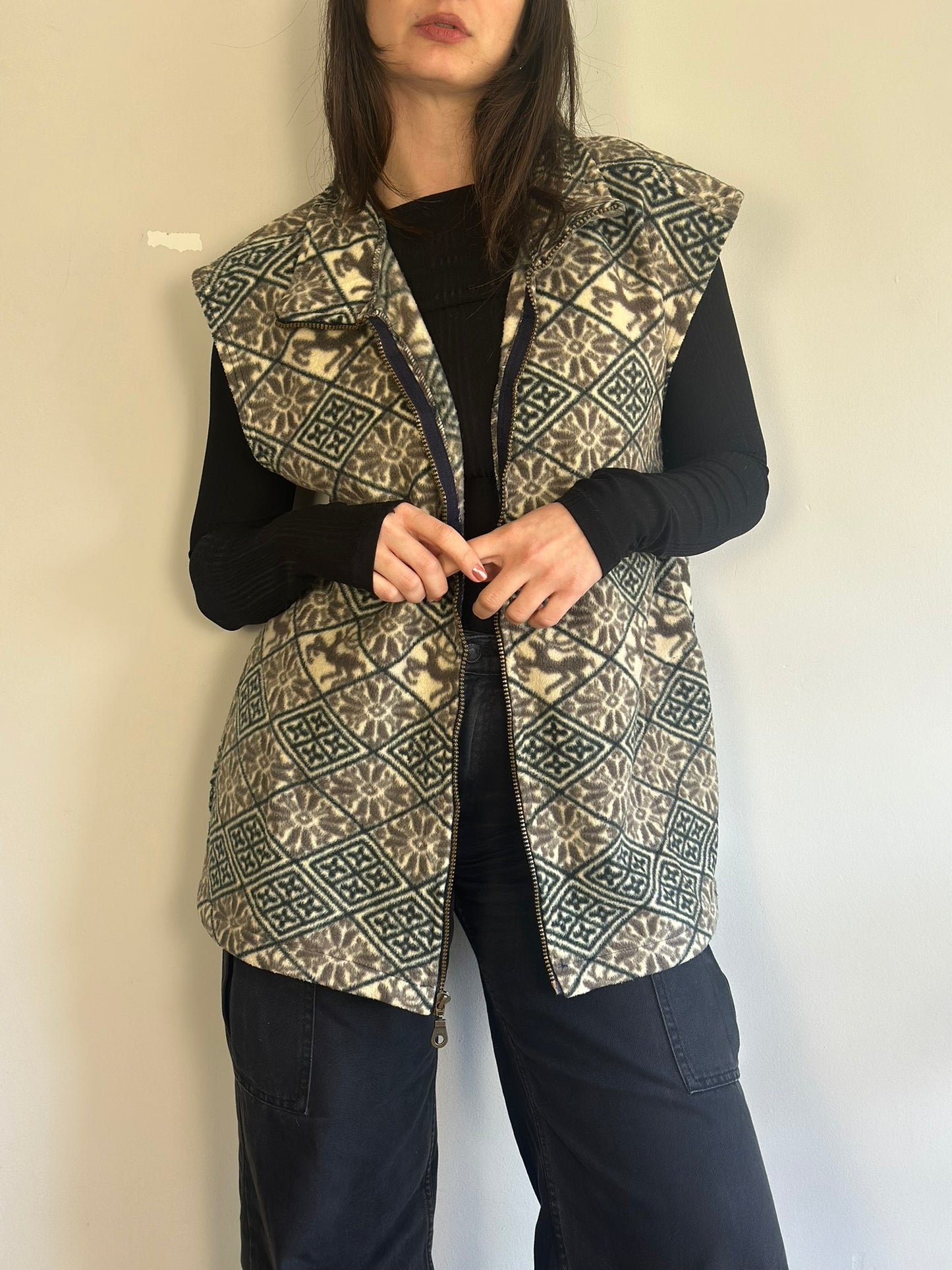 Vintage Fleece Vest