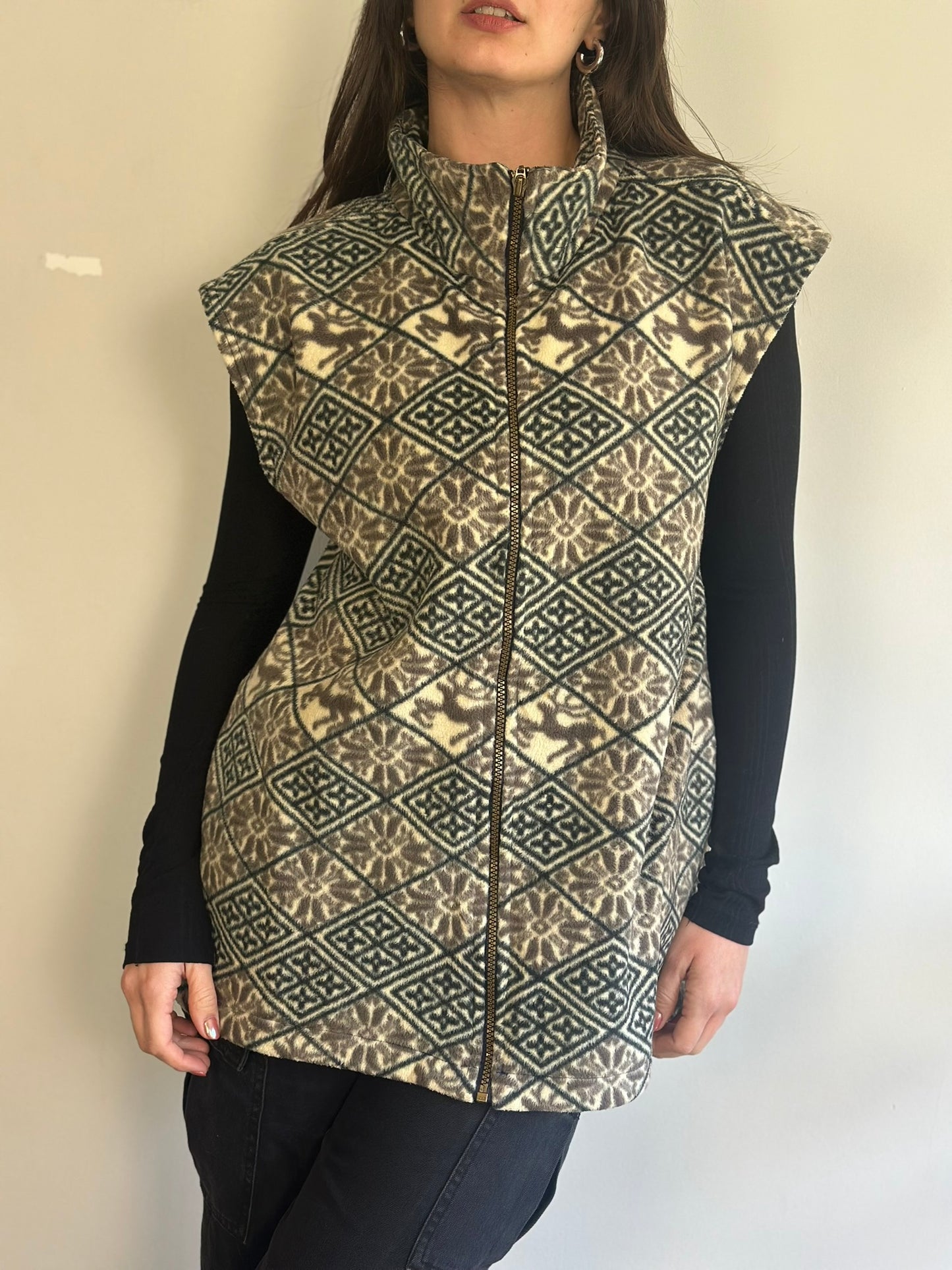 Vintage Fleece Vest