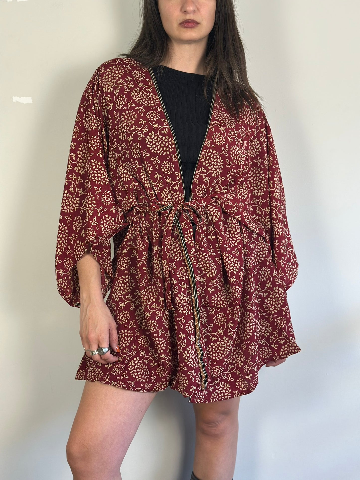 Recycled Silk Kimono