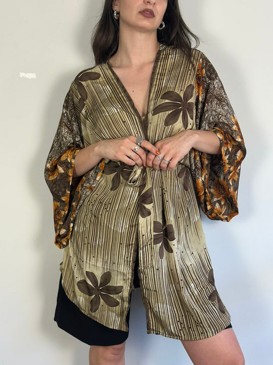 Recycled Silk Kimono