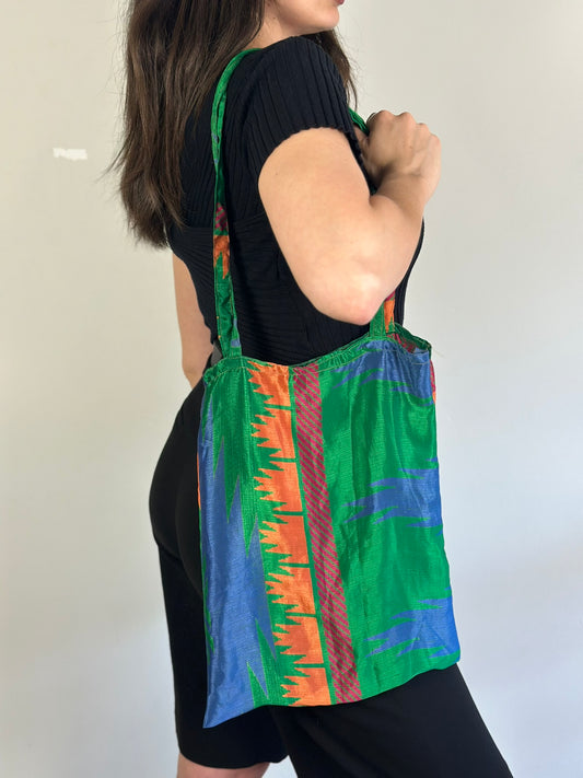 Recycled Silk Tote Bag