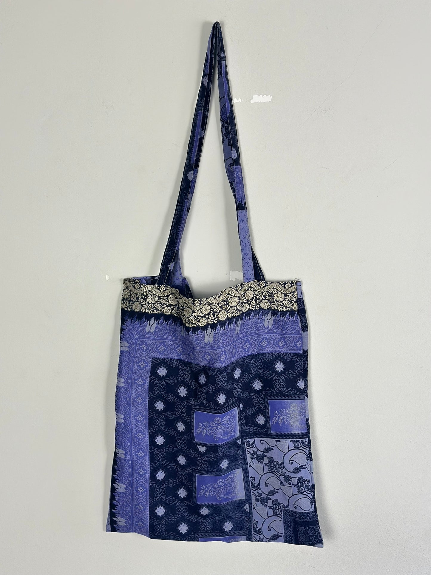 Recycled Silk Tote Bag