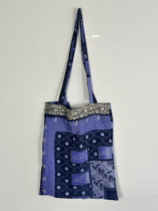 Recycled Silk Tote Bag