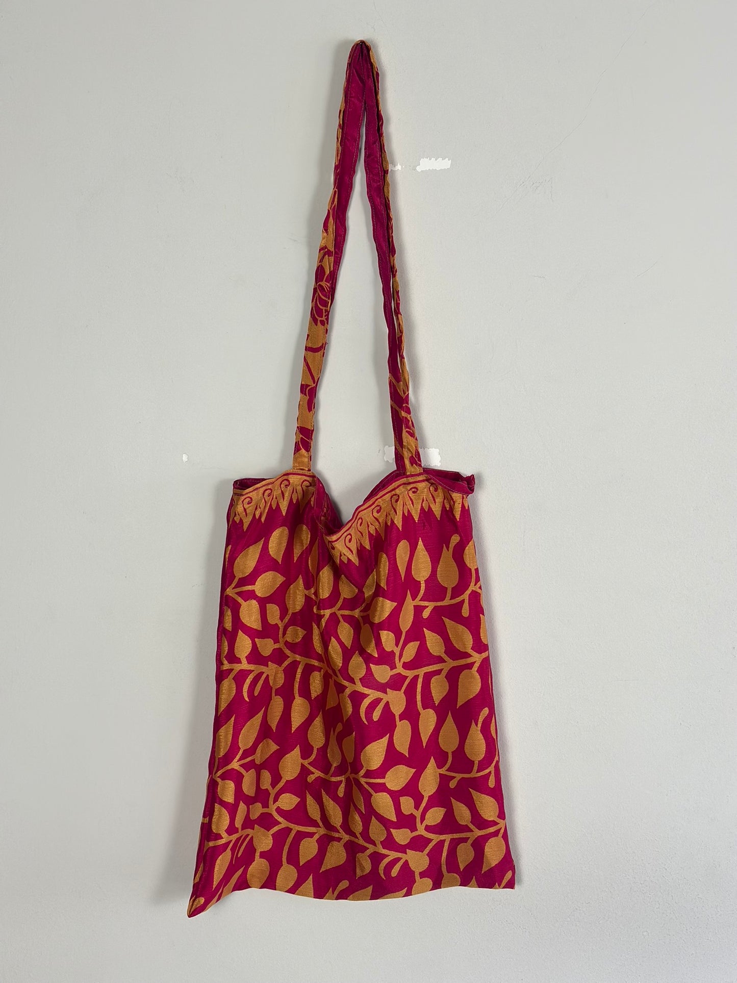 Recycled Silk Tote Bag