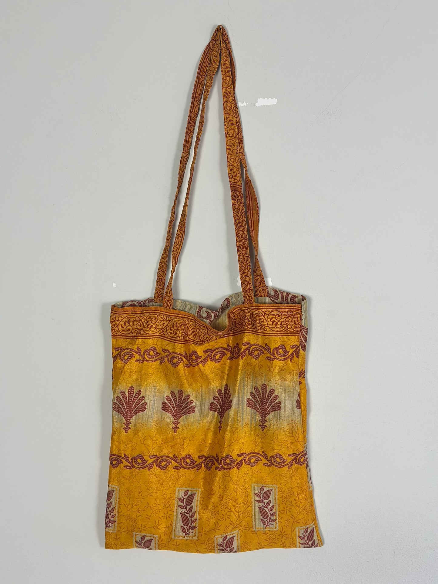 Recycled Silk Tote Bag