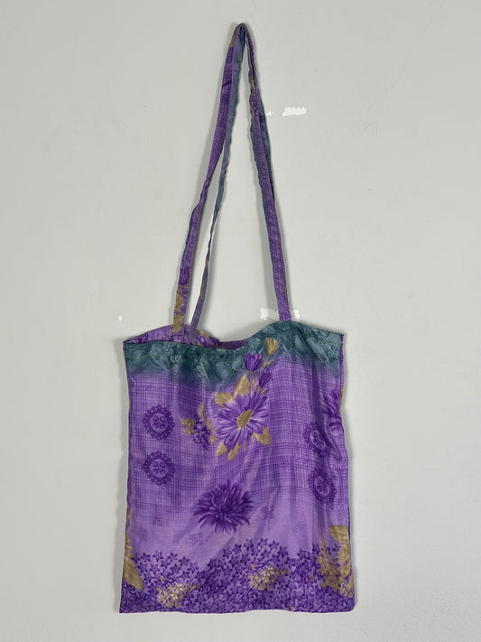 Recycled Silk Tote Bag