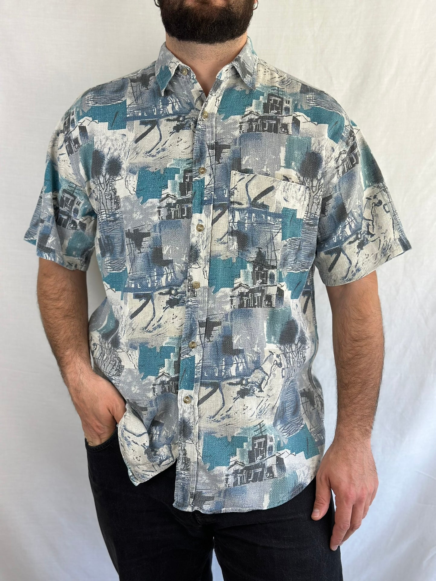 Vintage Patterned Shirt