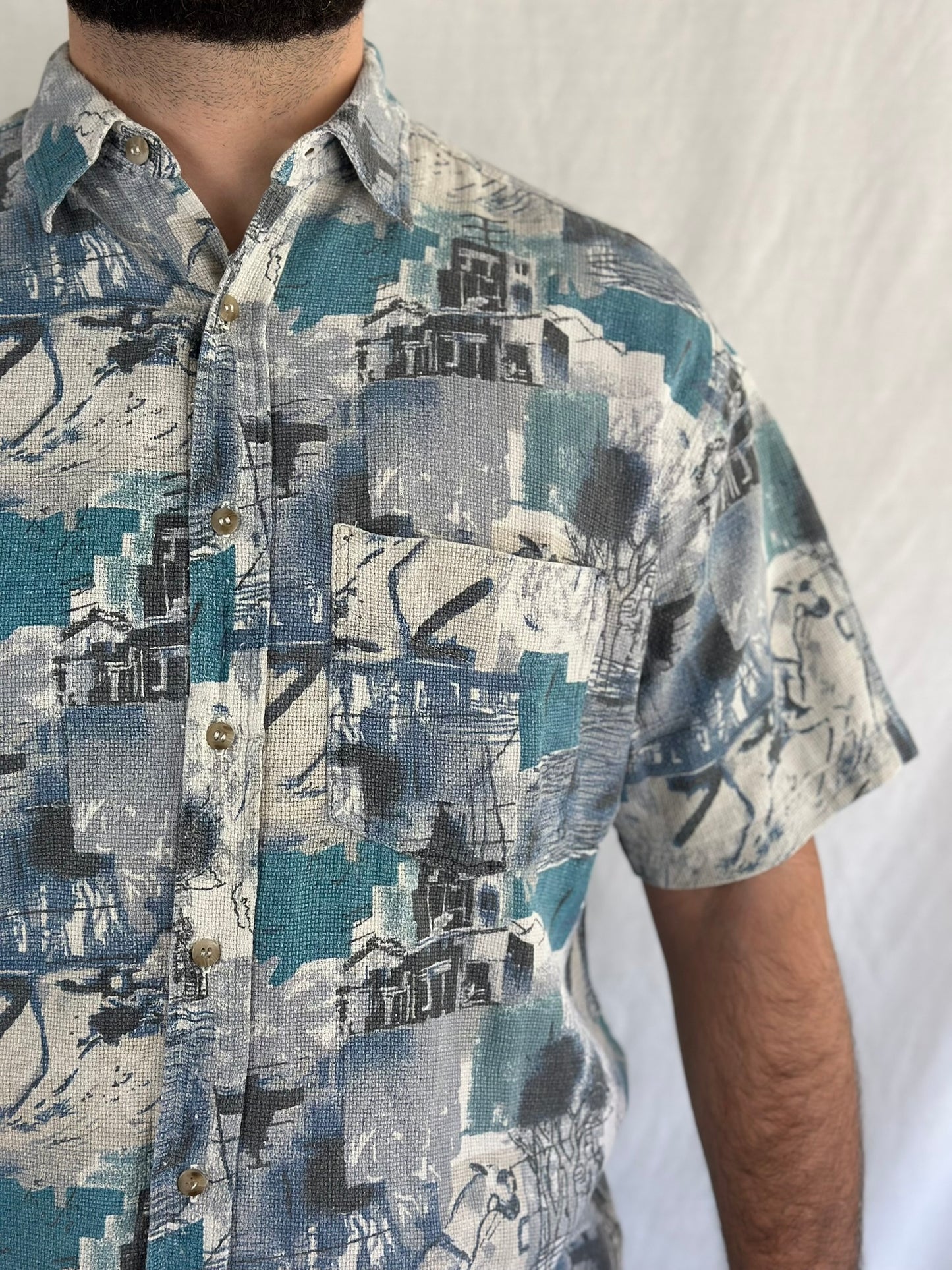 Vintage Patterned Shirt