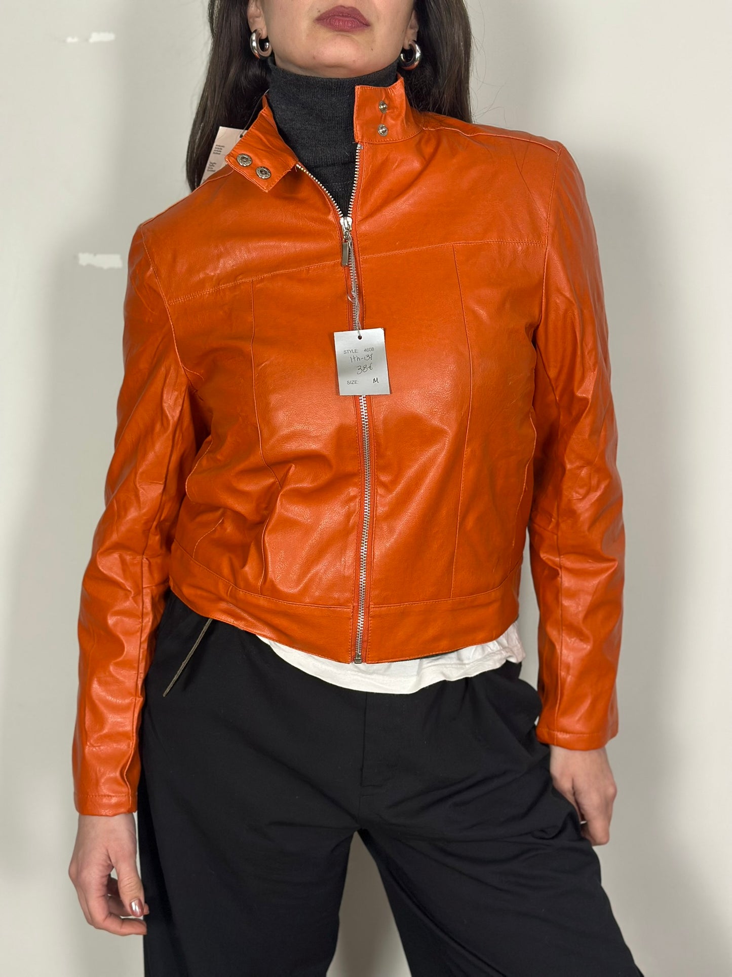 Faux Leather Jacket