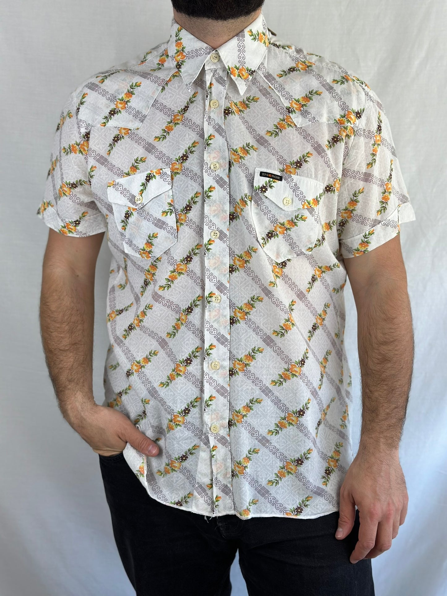 Vintage Patterned Shirt