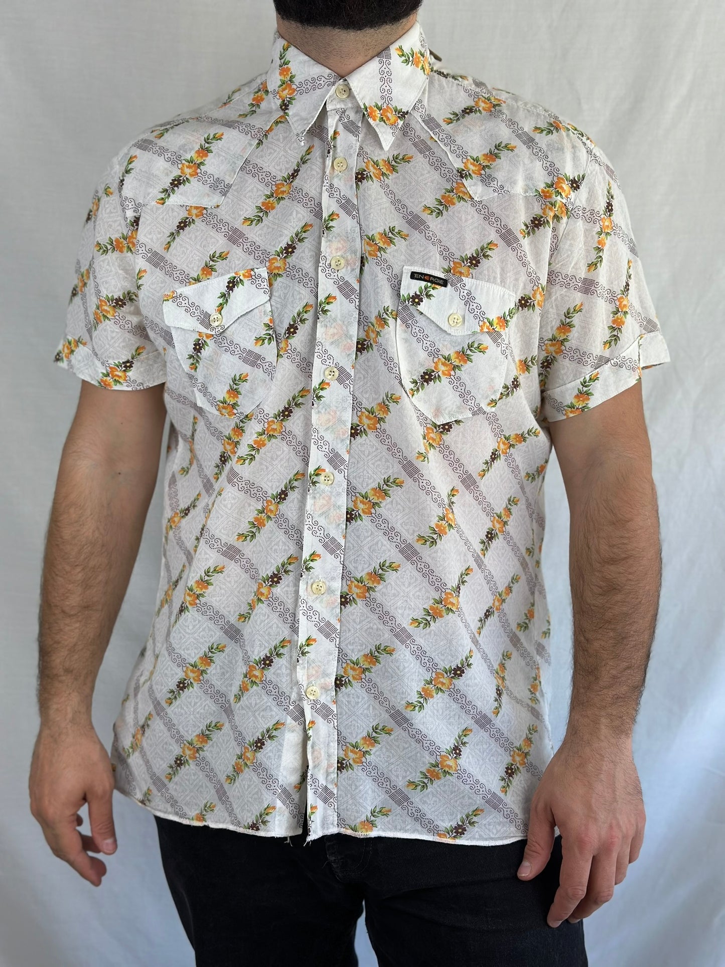 Vintage Patterned Shirt