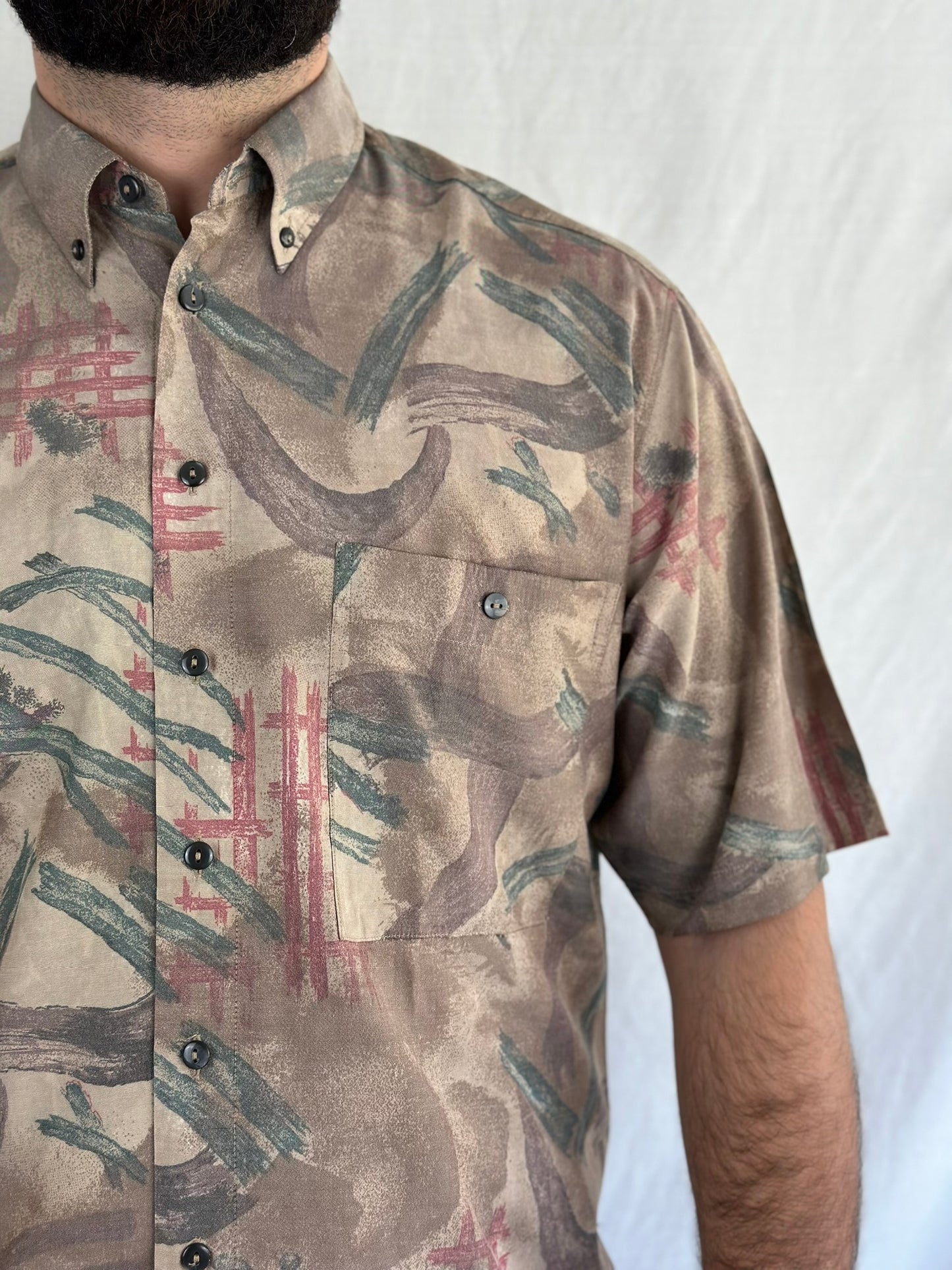 Vintage Patterned Shirt