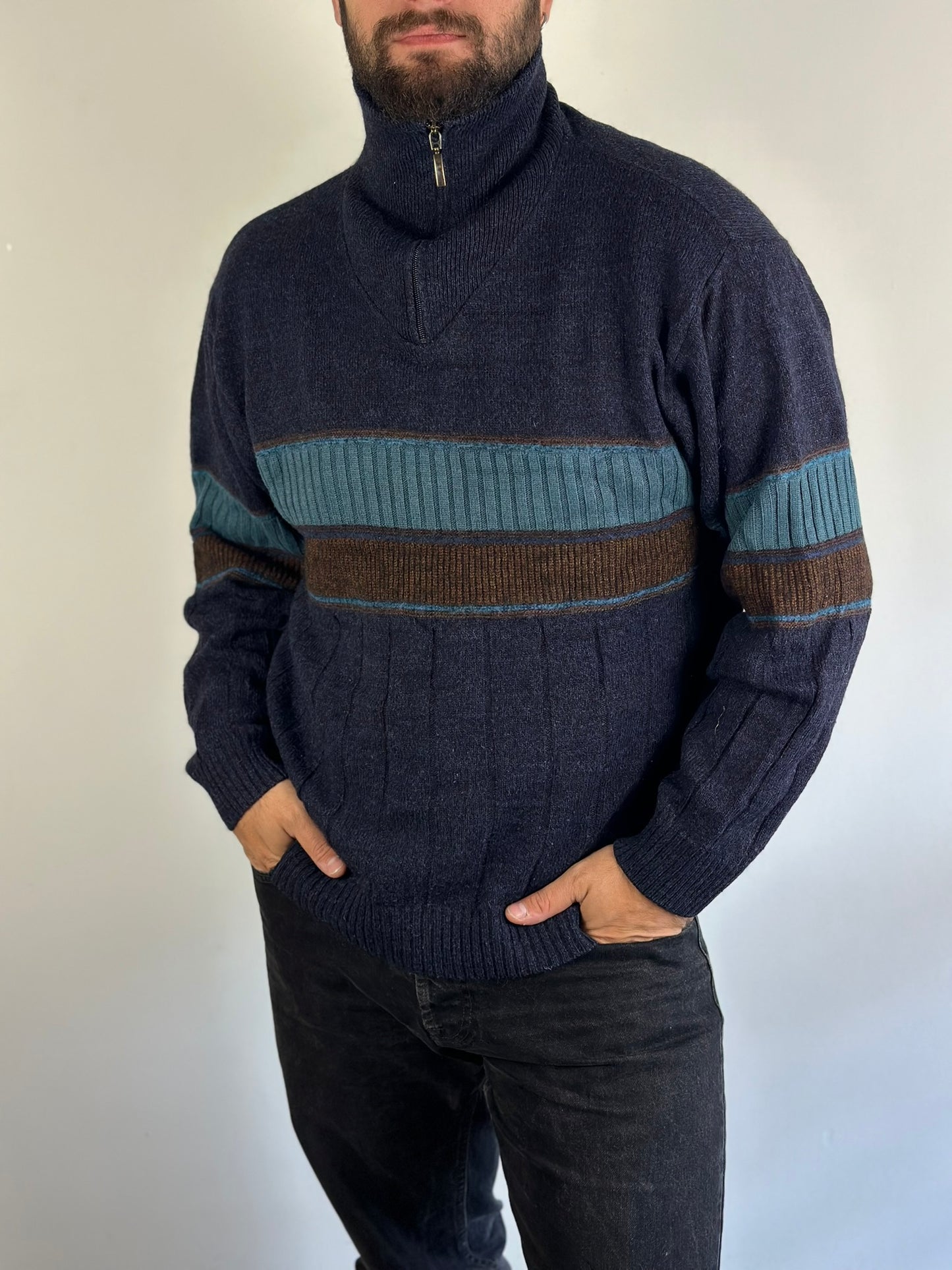 Vintage Half Zip Sweater