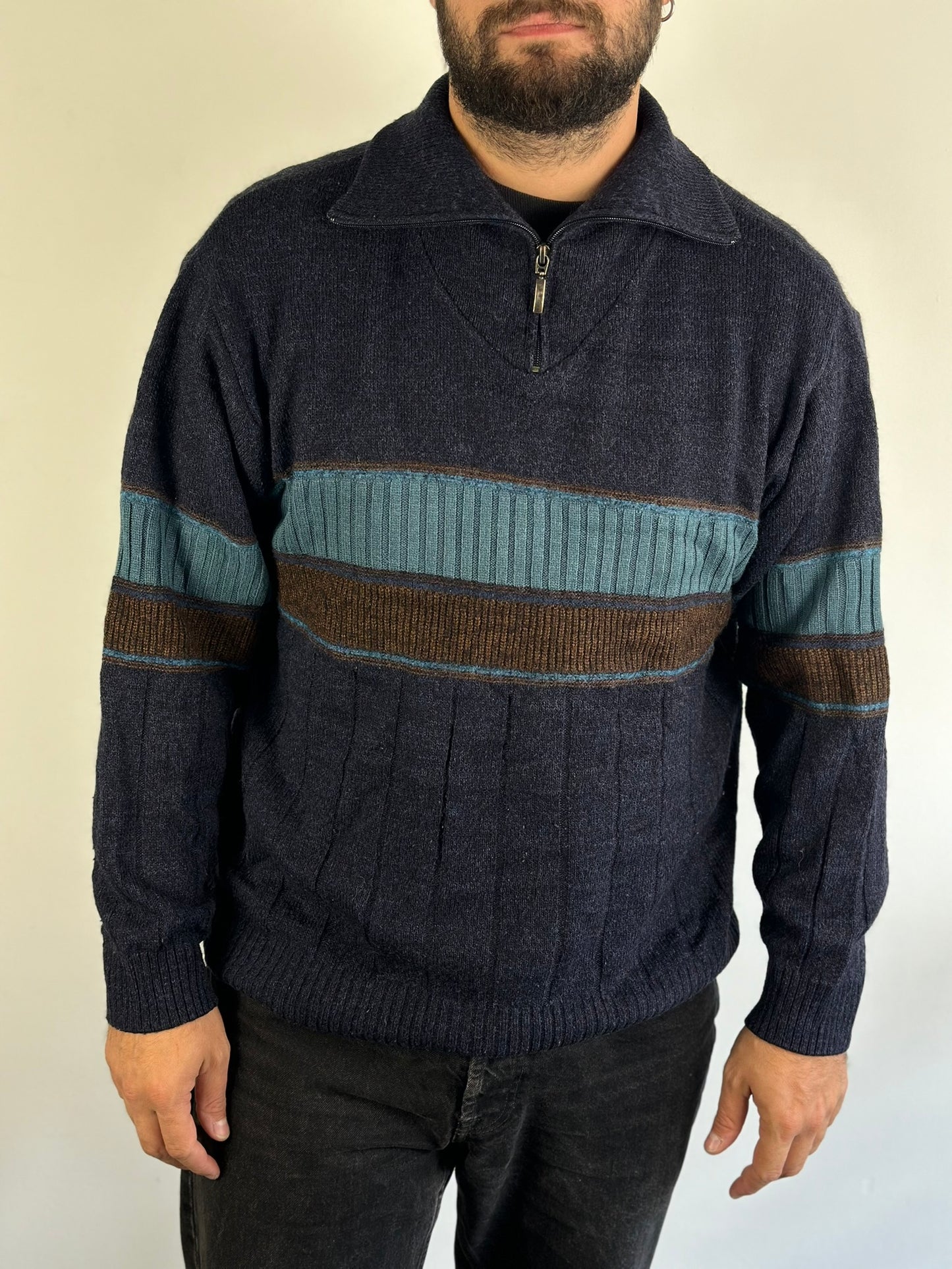 Vintage Half Zip Sweater