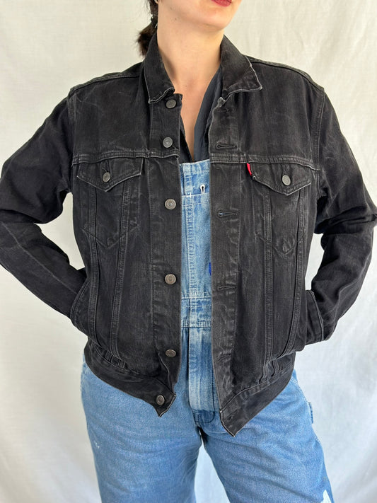 Levis Black Denim Jacket