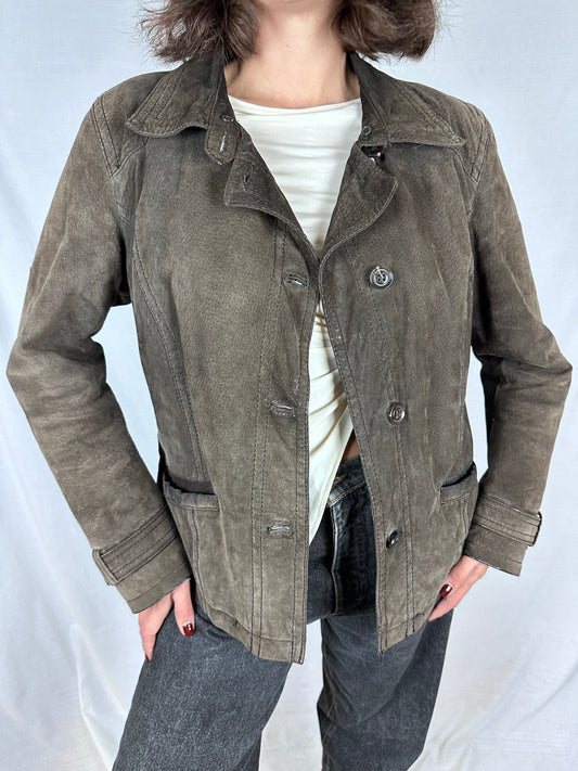 Suede Leather Jacket