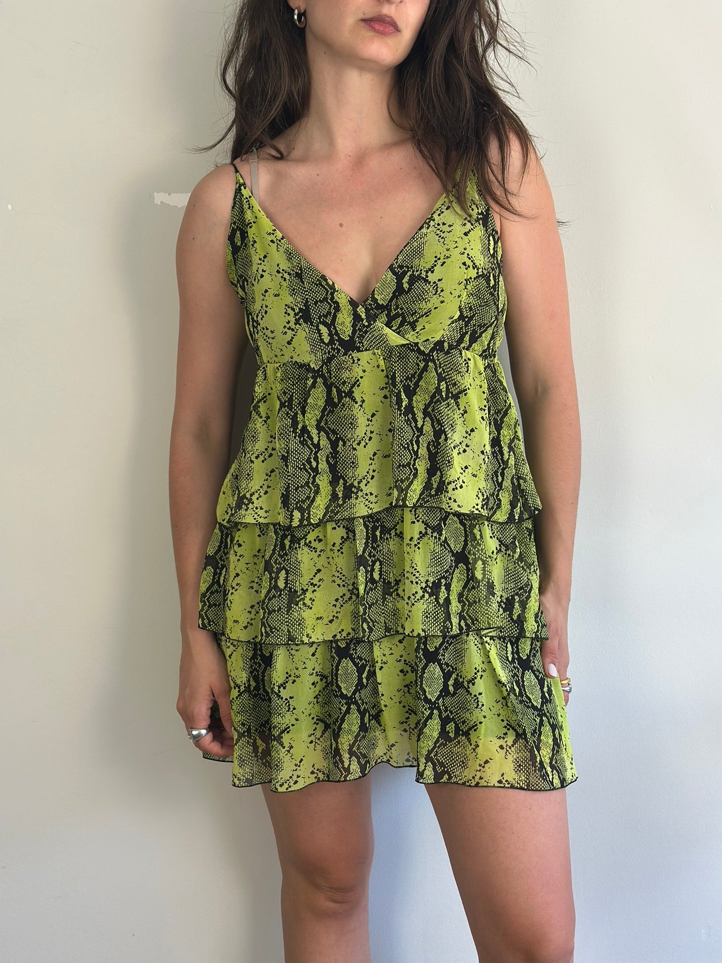 Mini Patterned Dress