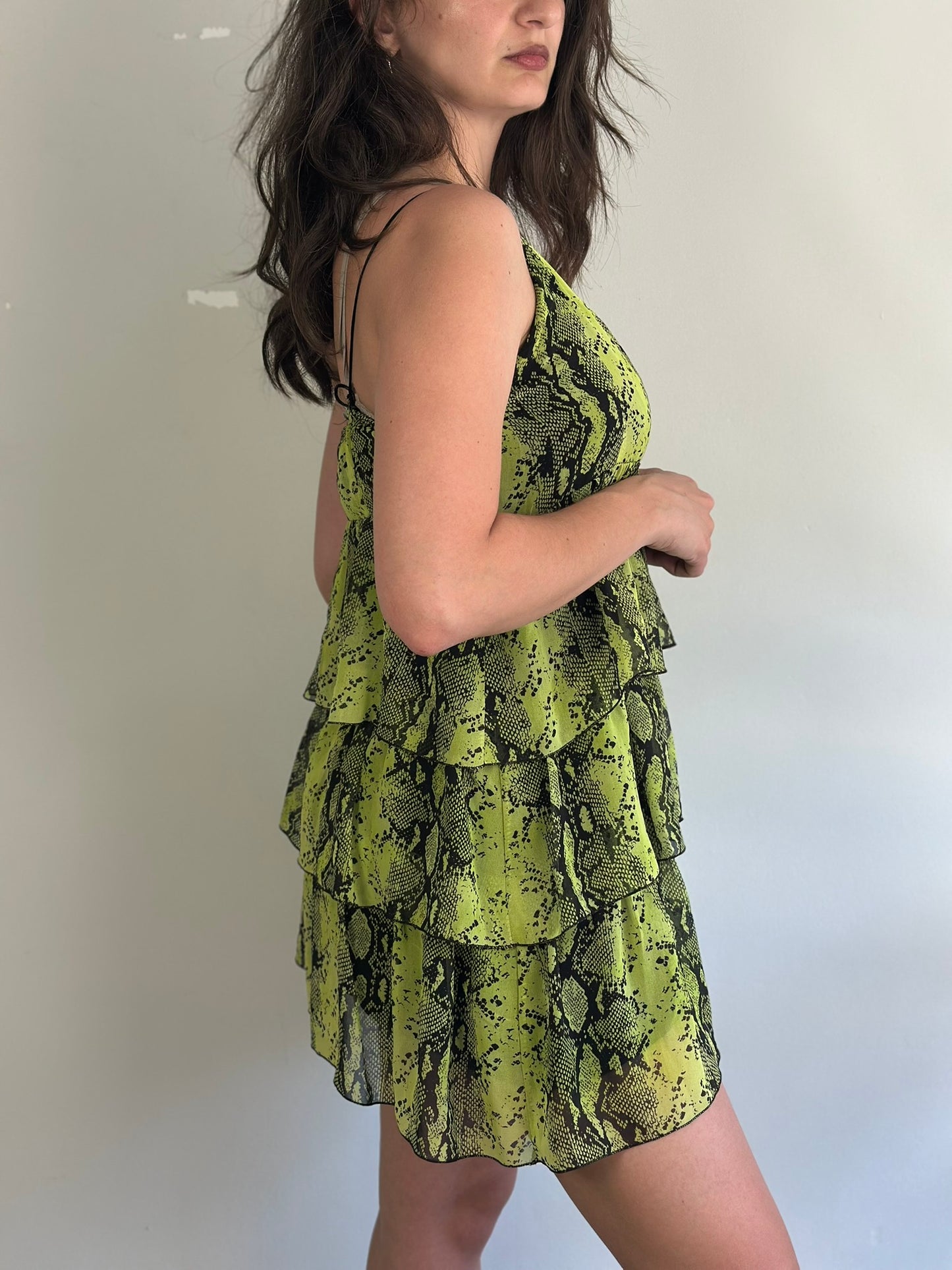 Mini Patterned Dress