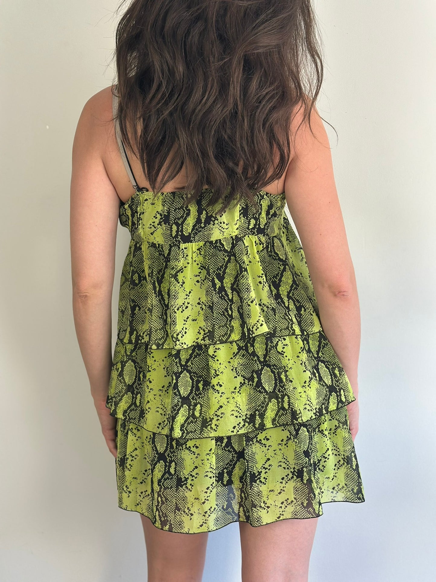 Mini Patterned Dress