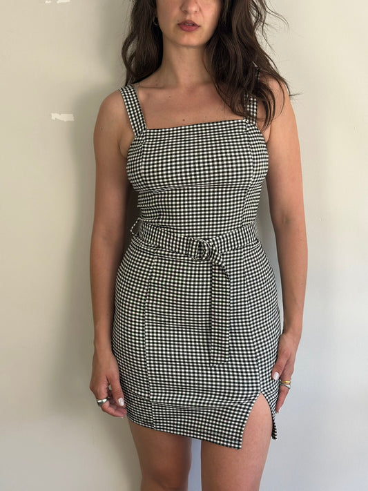 Vintage Plaid Dress