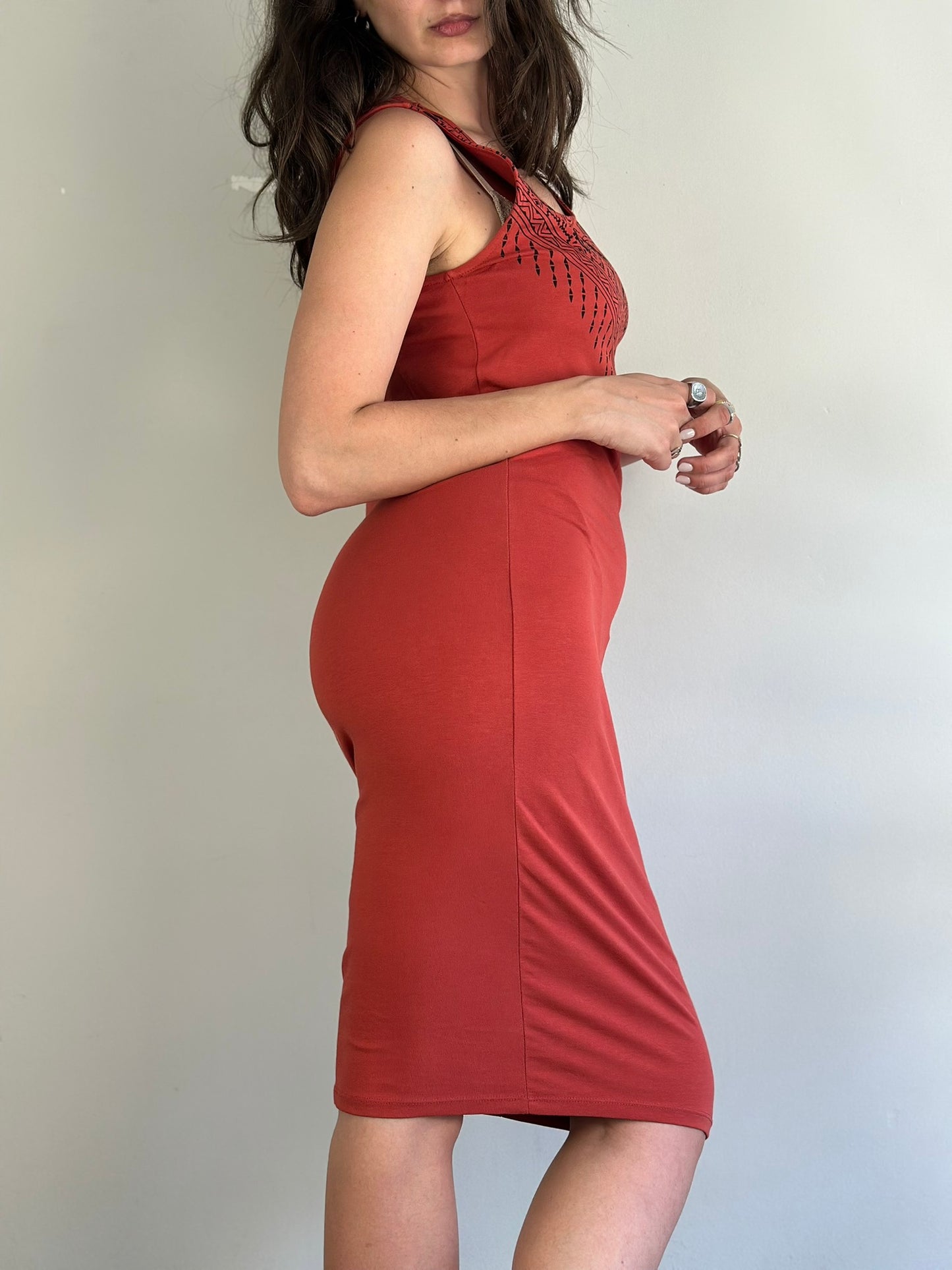 Vintage Midi Dress