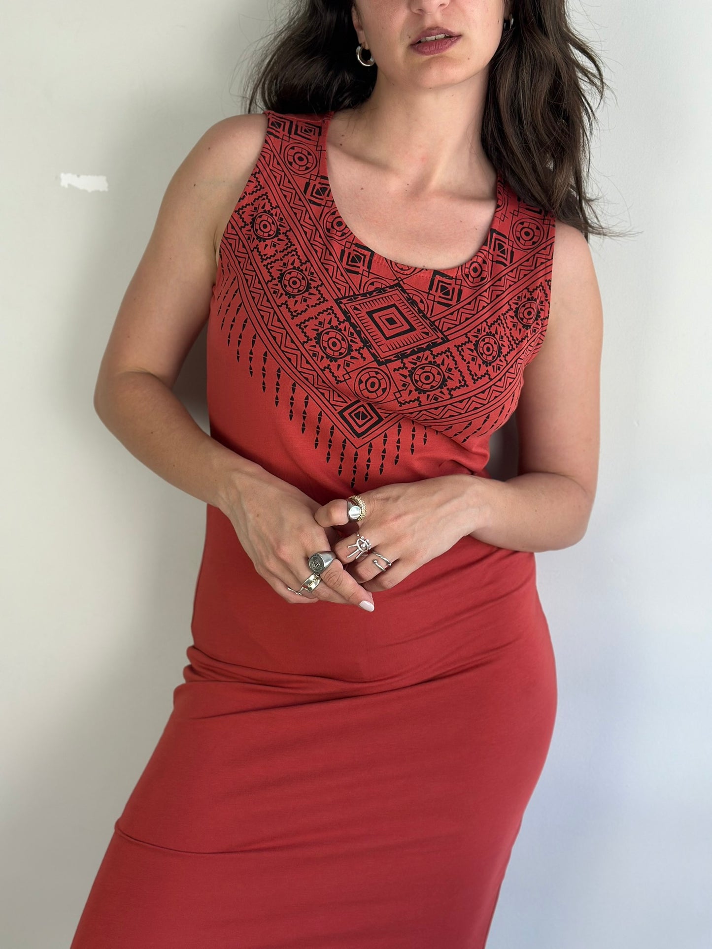 Vintage Midi Dress