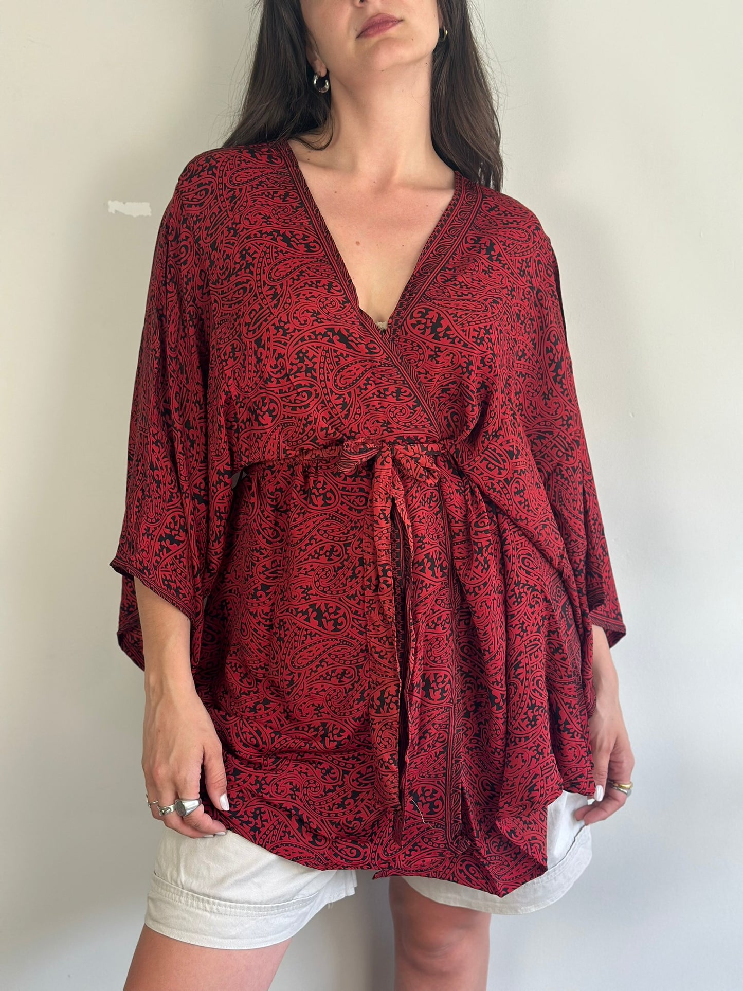 Recycled Silk Kimono