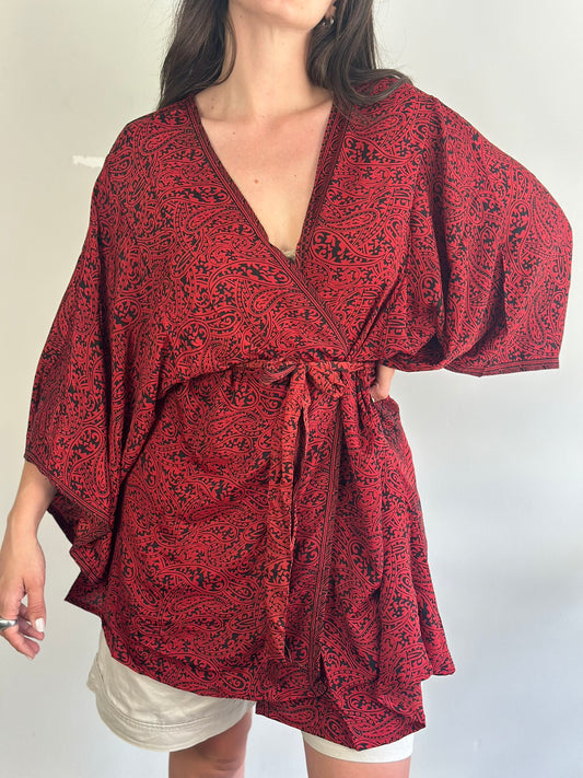 Recycled Silk Kimono