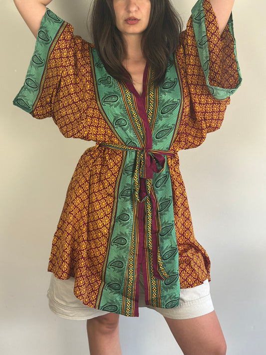 Recycled Silk Kimono
