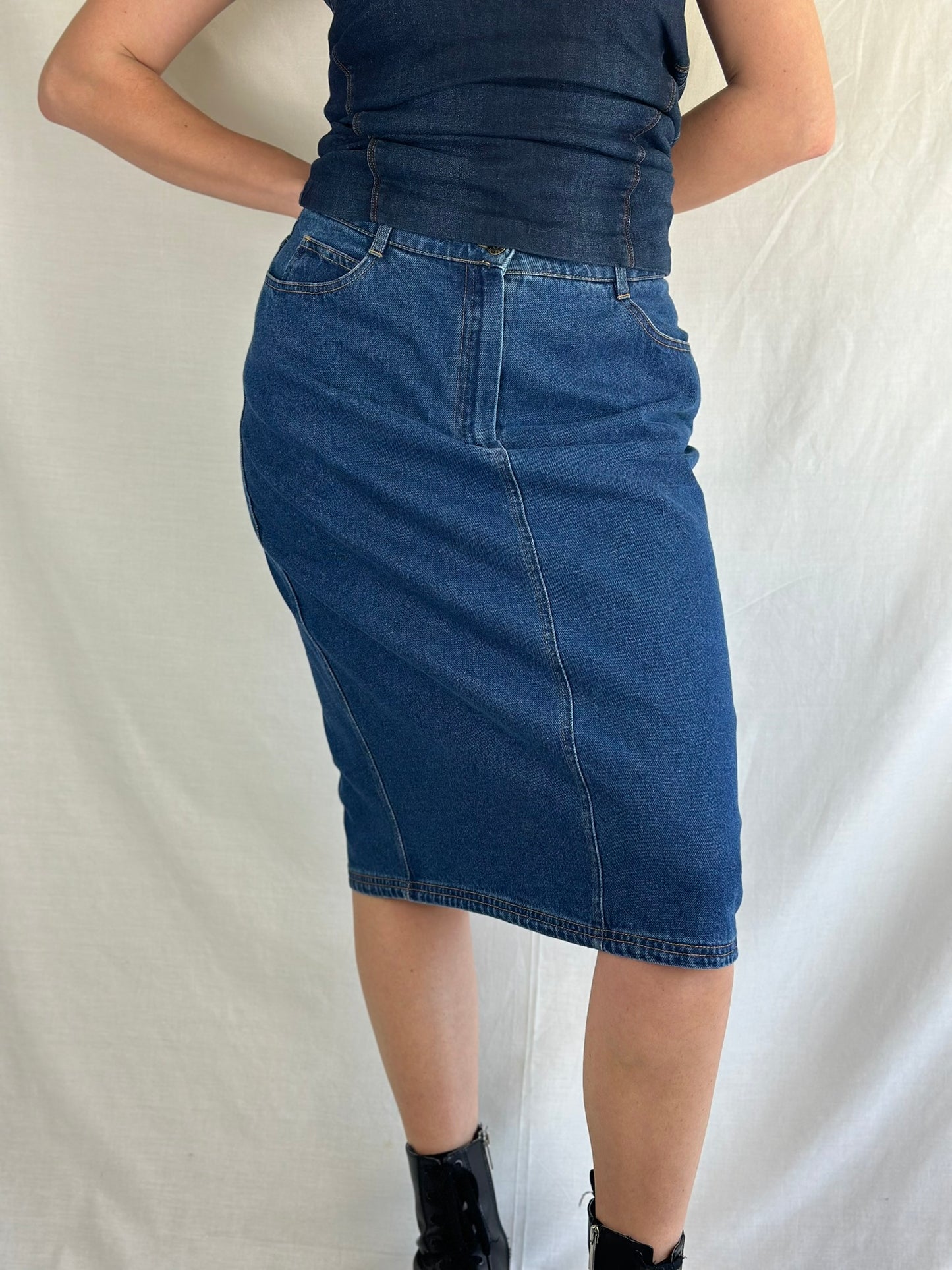 Vintage Denim Skirt