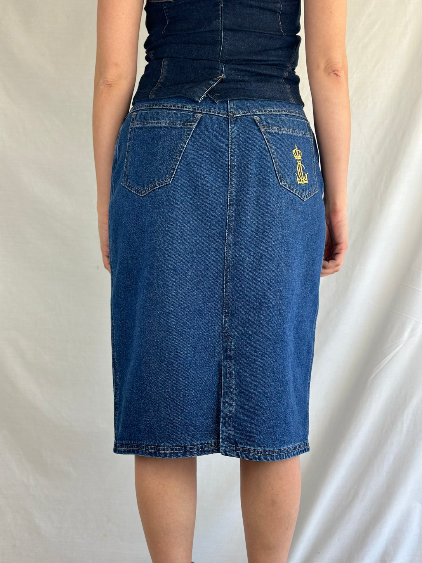 Vintage Denim Skirt