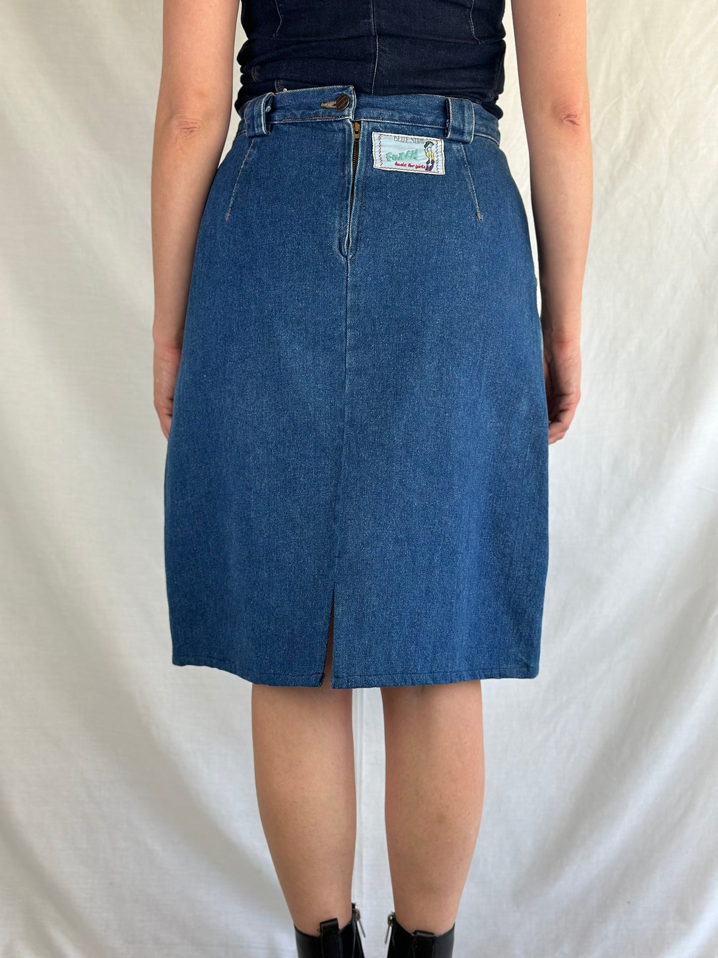 Vintage Denim Skirt