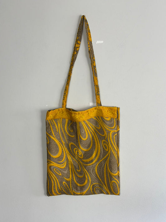 Recycled Silk Tote Bag