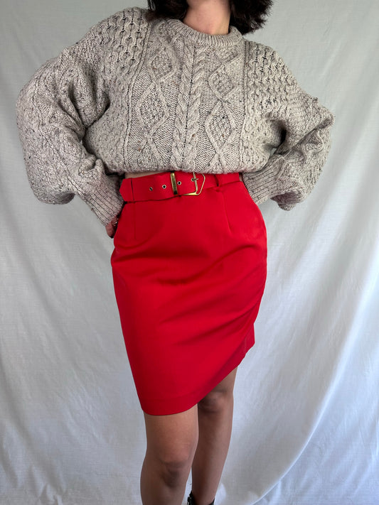 Vintage Skirt with belt