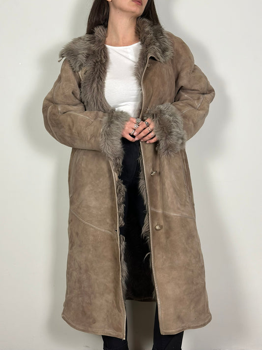 Vintage Long Length Fur Coat