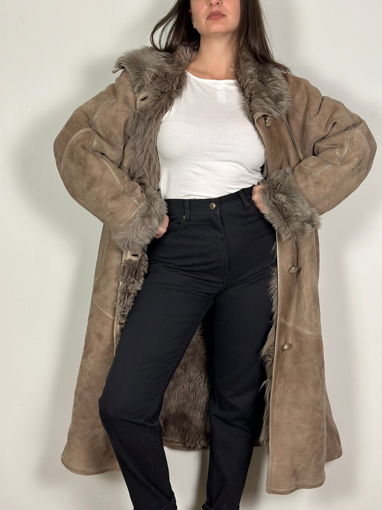 Vintage Long Length Fur Coat