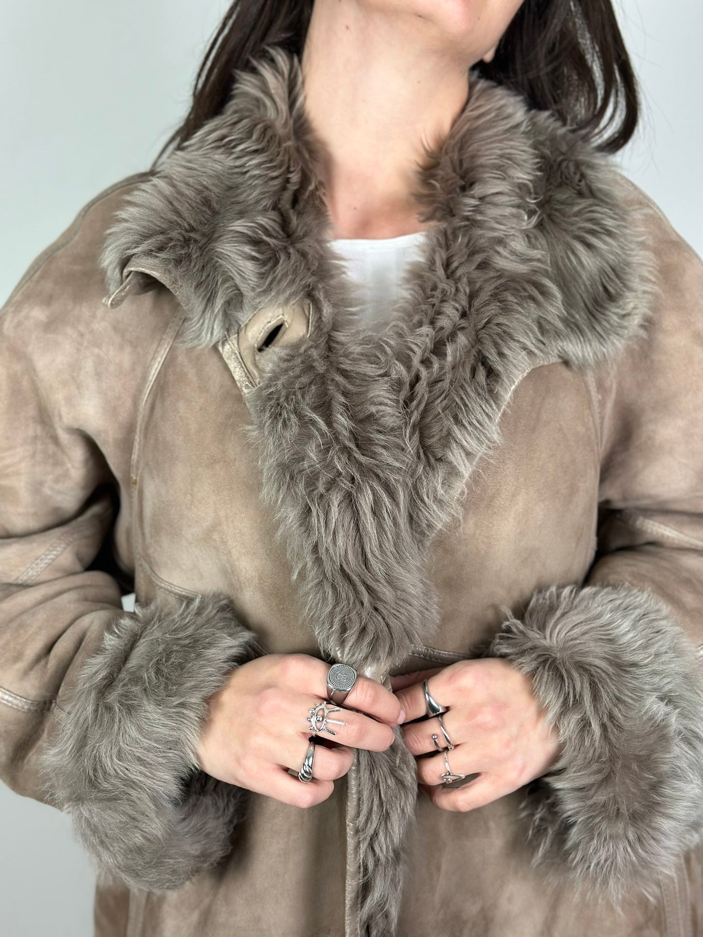 Vintage Long Length Fur Coat