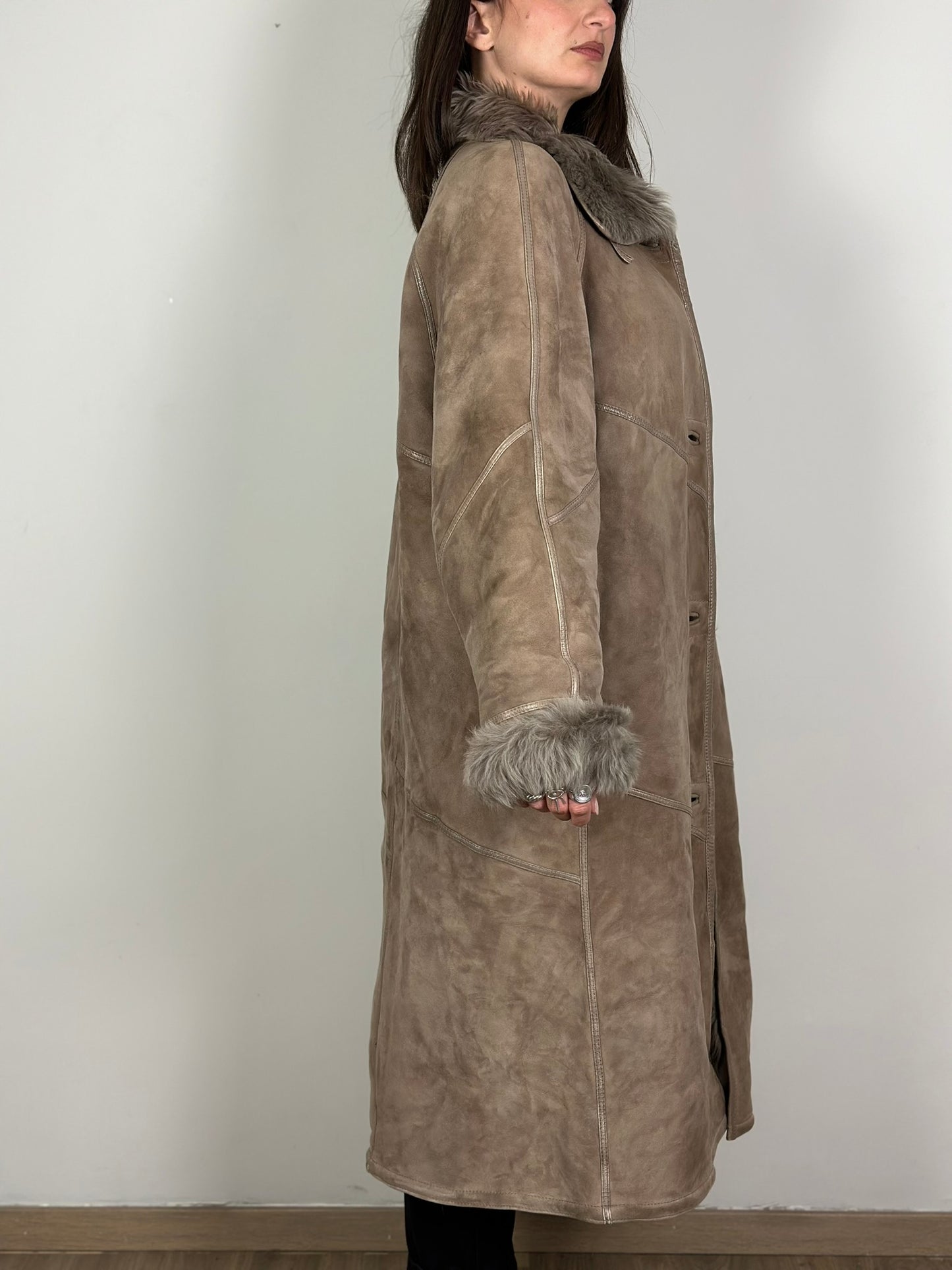 Vintage Long Length Fur Coat