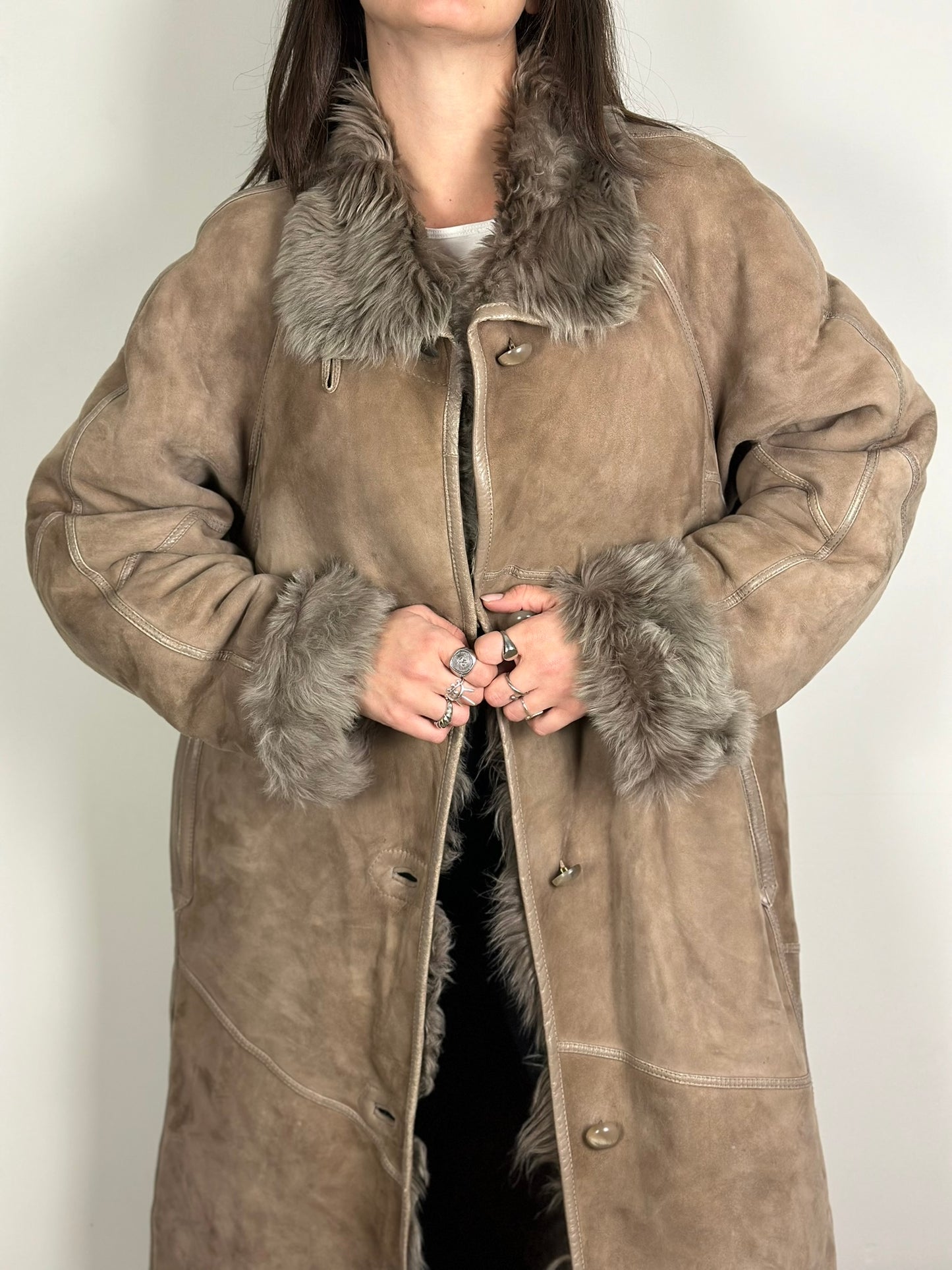 Vintage Long Length Fur Coat