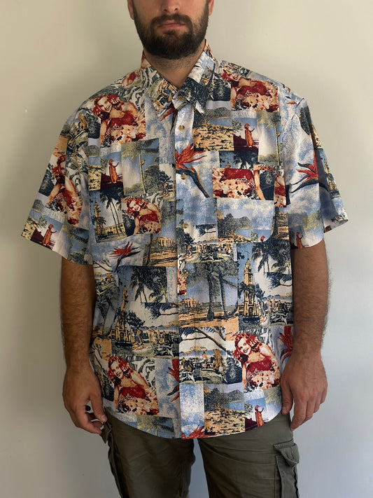 Vintage Patterned Shirt