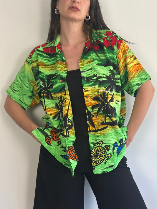Vintage Patterned Shirt
