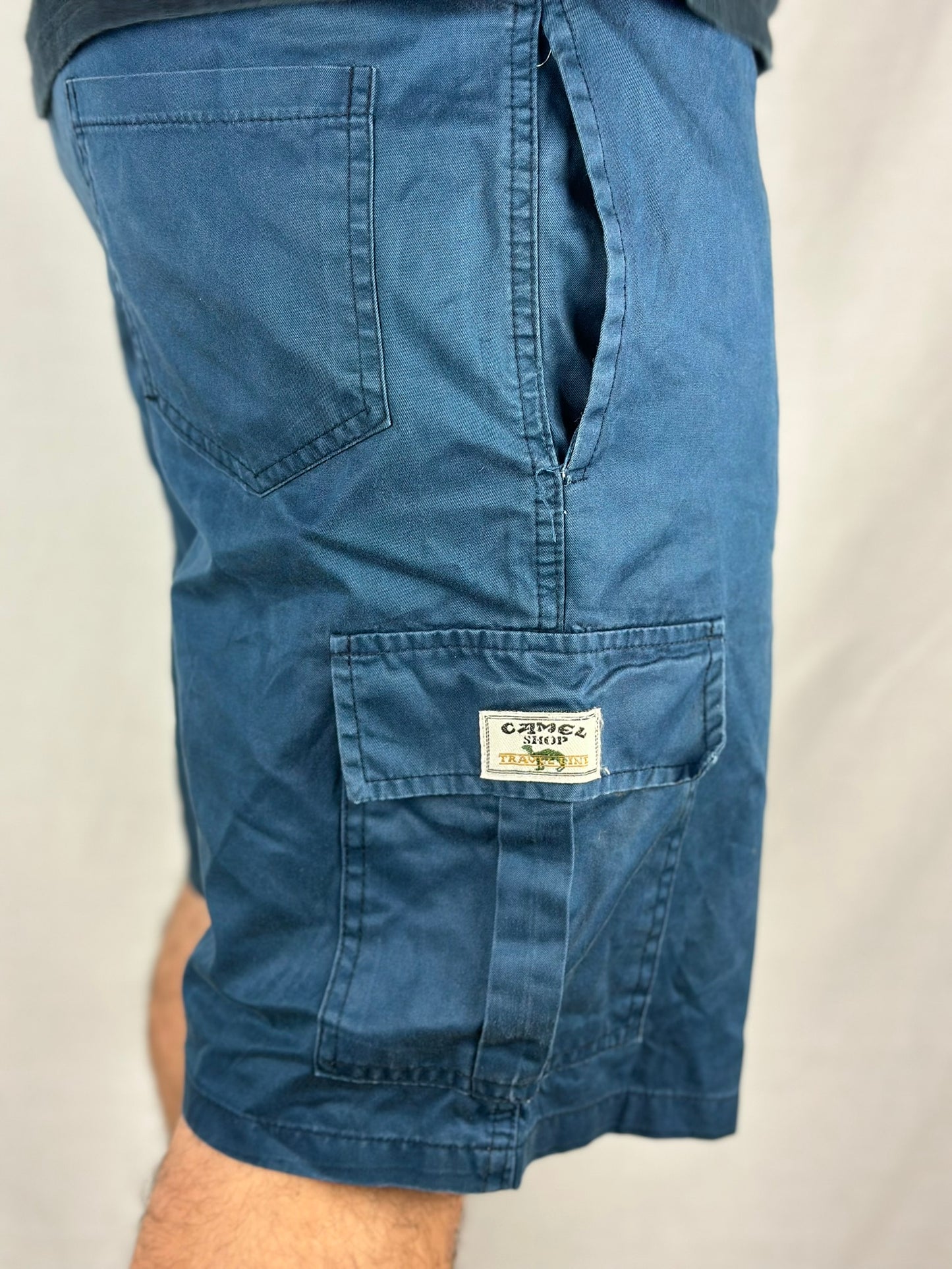 Camel Cargo Shorts