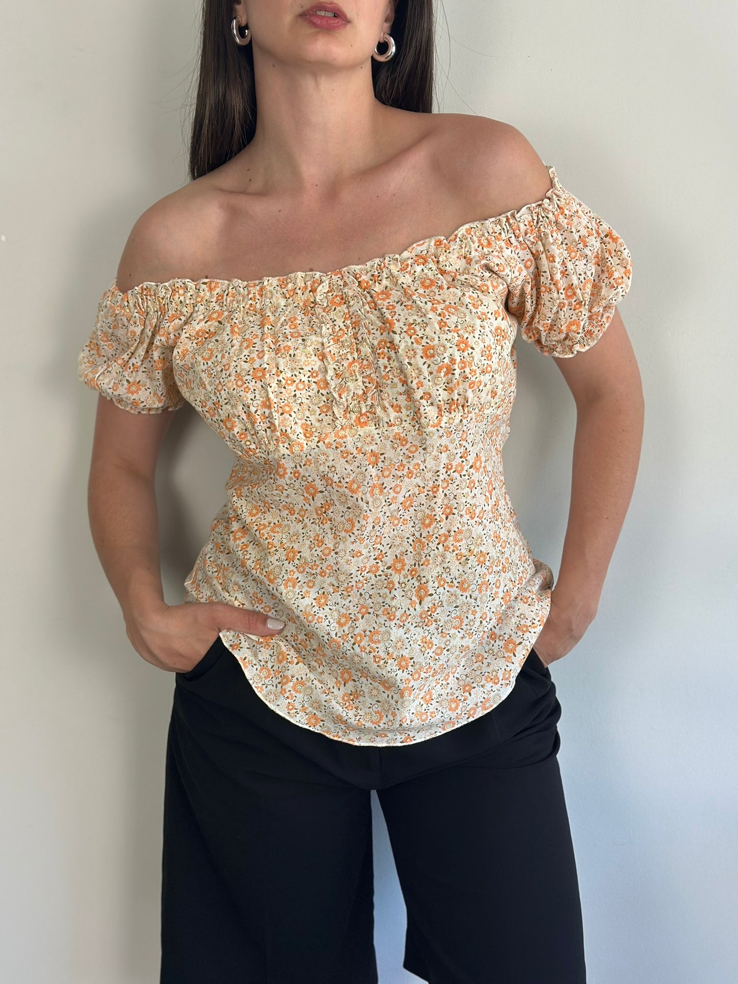Vintage Floral Top