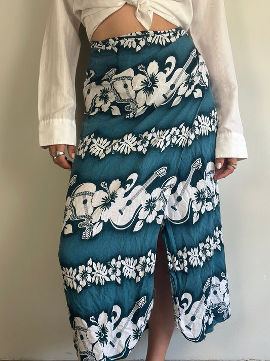 Vintage Wrap Skirt